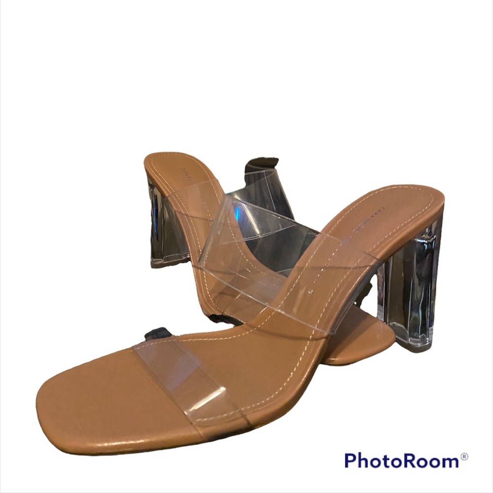 SOLD Zara Sandal in Natural Tan.  Size 10